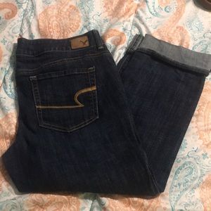 AEO Artist crop pants